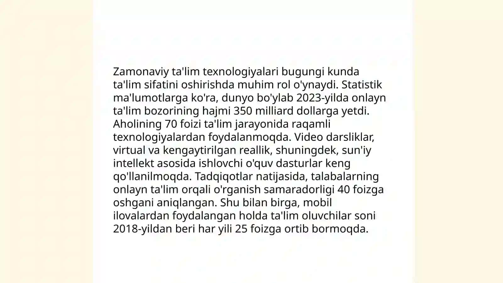 2023 yil "insonga etibor va sifatli ta'lim" yili 4
