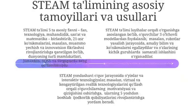 STEAM Ta'limini Amalga Oshirish Strategiyasi 4