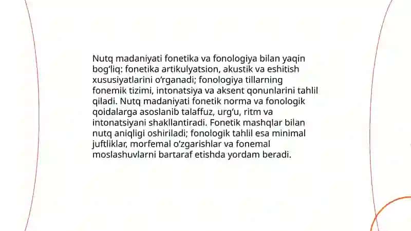 Nutq Madaniyati va Lingvistika 4