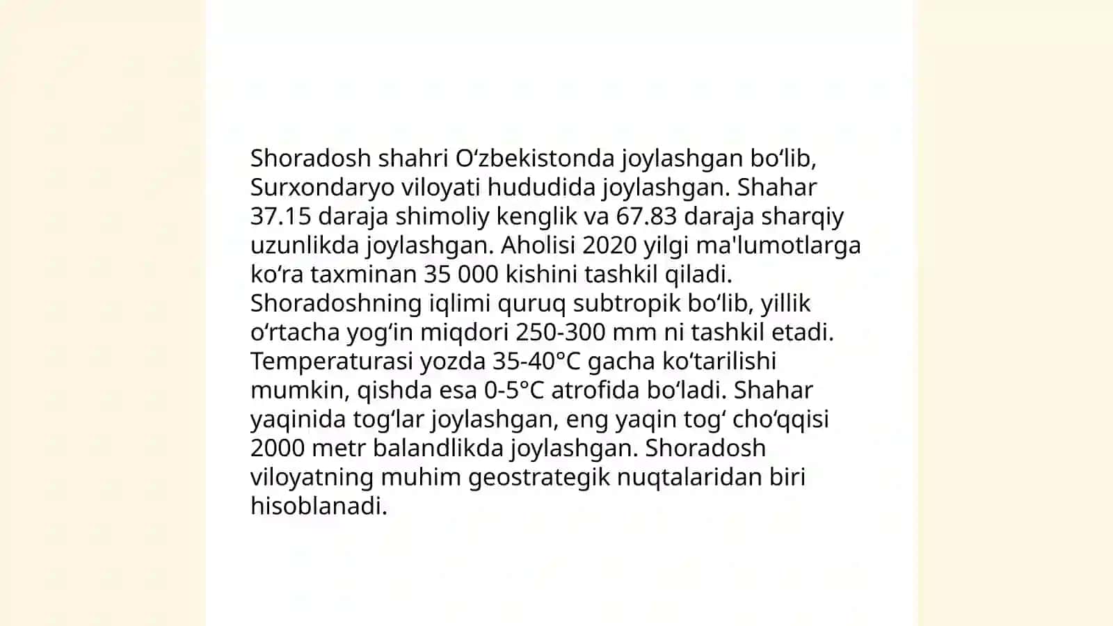 Shoradoshlar 4