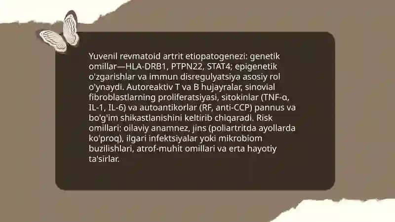 Yuvenil revmatoid artrit 4