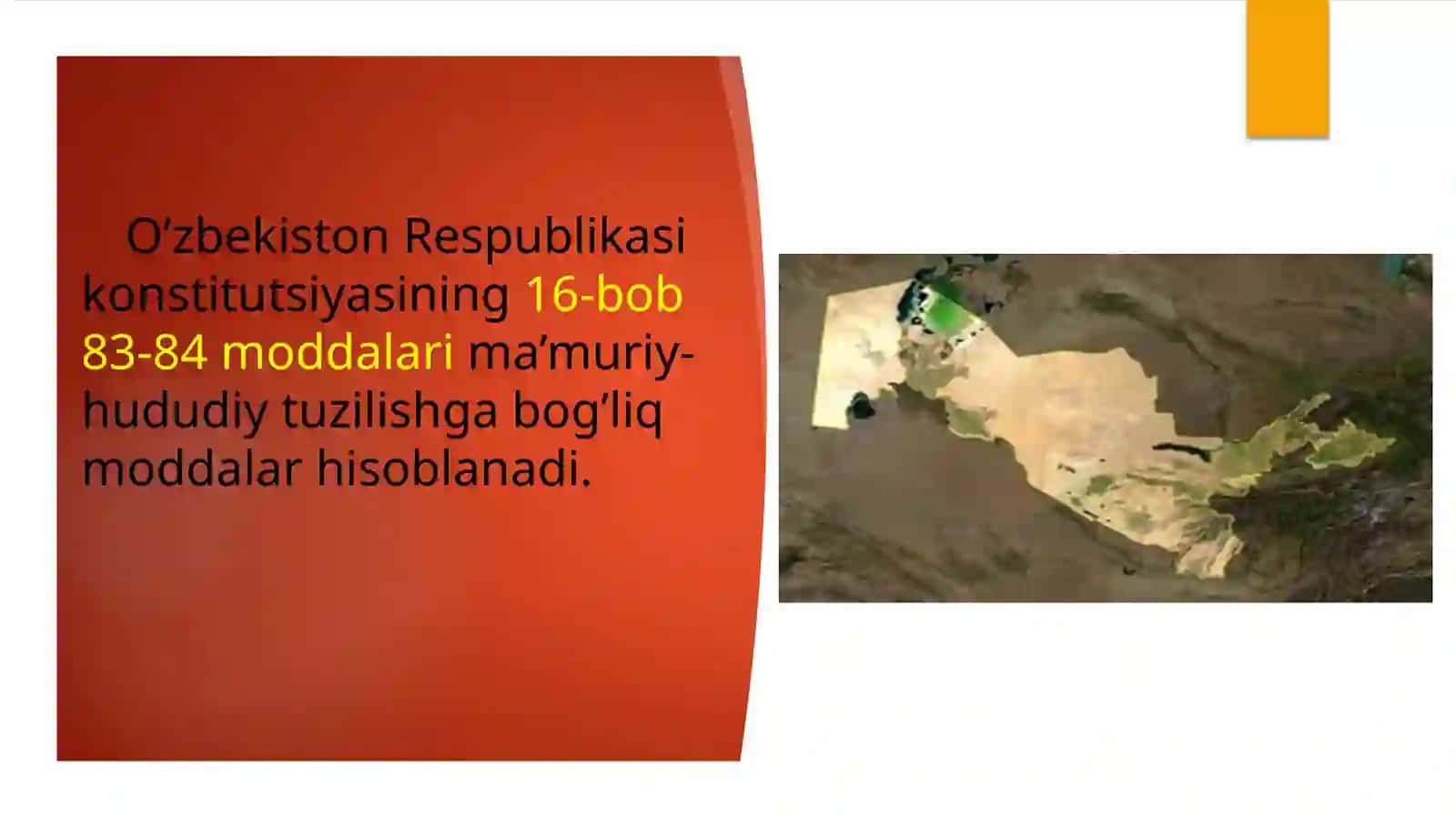 O‘zbekiston Respublikasining ma’muriy-hududiy tuzilishi, birliklarini tashkil etish va tugatish tartibi 4