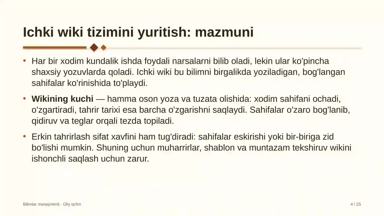 bolalar turizmida ichki wiki tizimini yuritish 3284 4