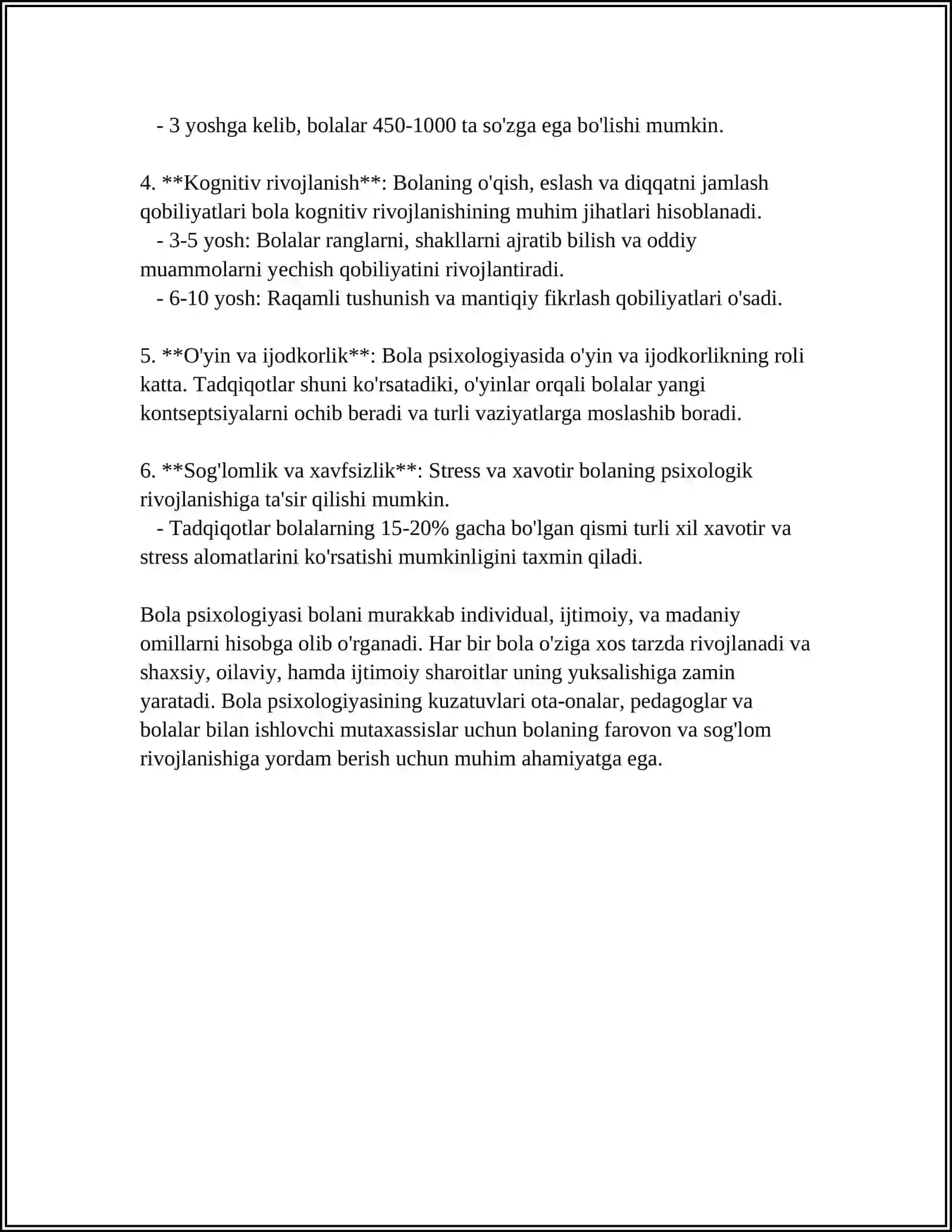 Bola psixologiyasi 4