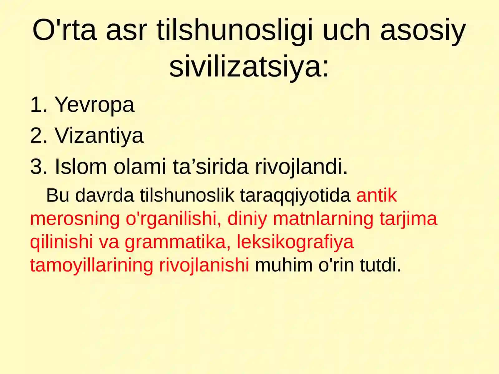 O’rta asrlar tilshunosligi 4