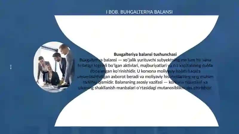 Buxgalteriya balansining tuzilishi va elementlari 4