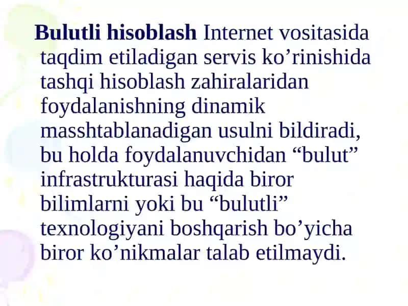 Bulutli va blokcheyn texnologiyalari bilan ishlash 4