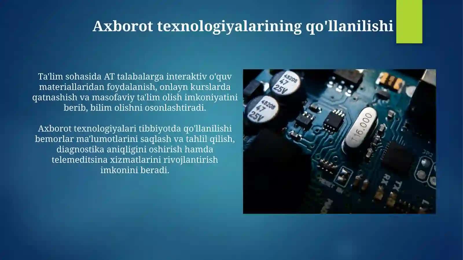 Axborot Texnologiyalariga Kirish 4