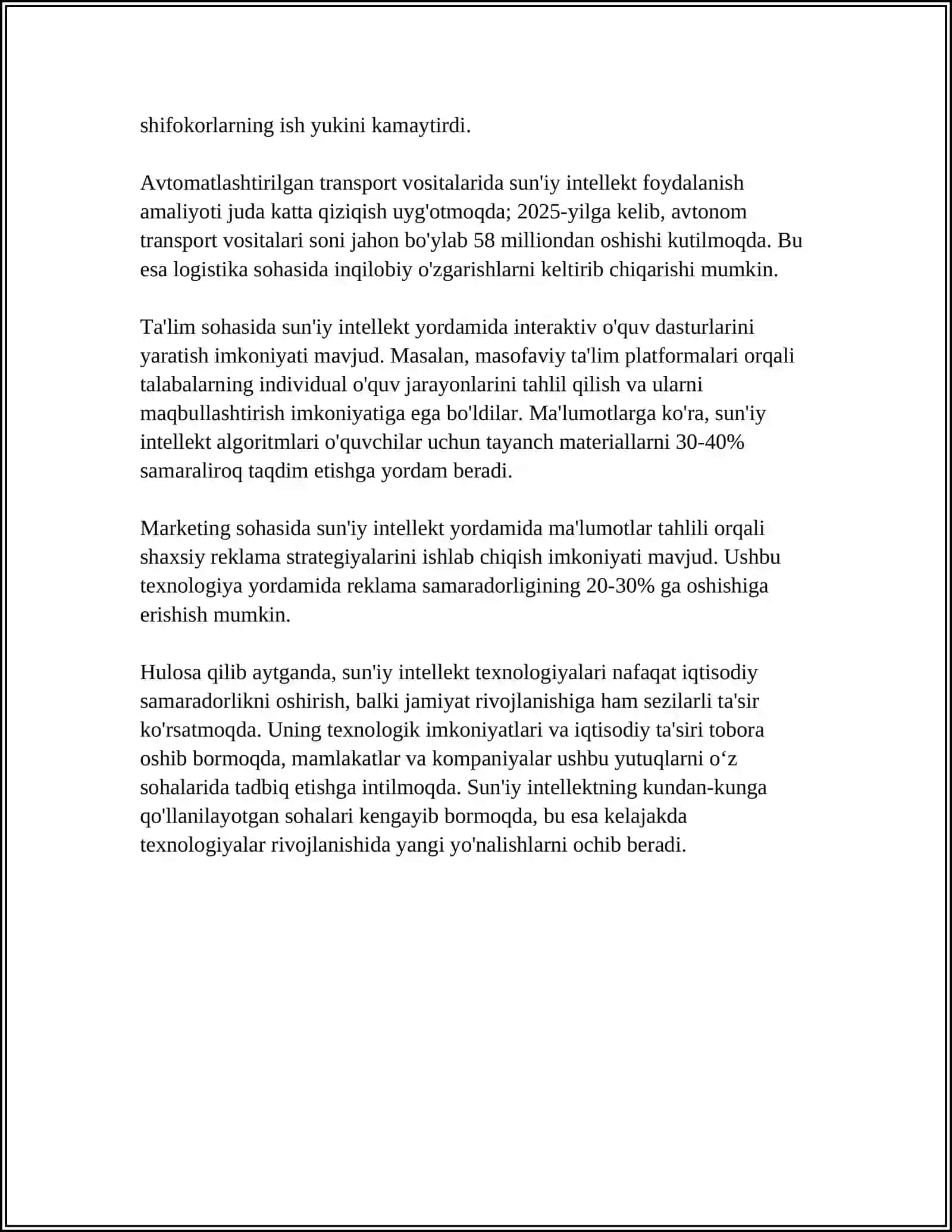 INNAVATSION TEXNOLOGIYALAR HAQIDA MA'LUMOT 4