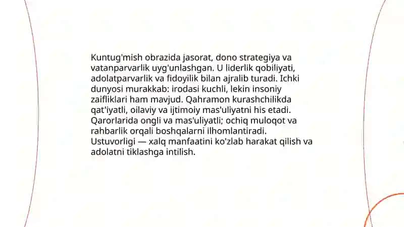 "Kuntug'mish" dostoni tahlili 4