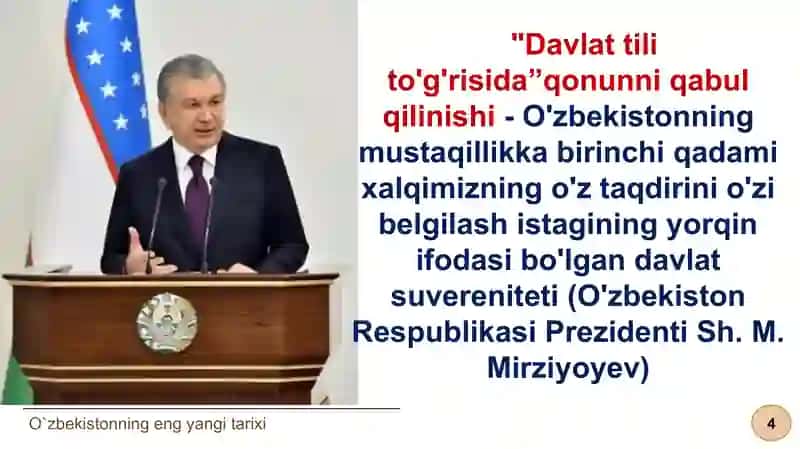 O'ZBEKISTONNING ENG YANGI TARIXI 4