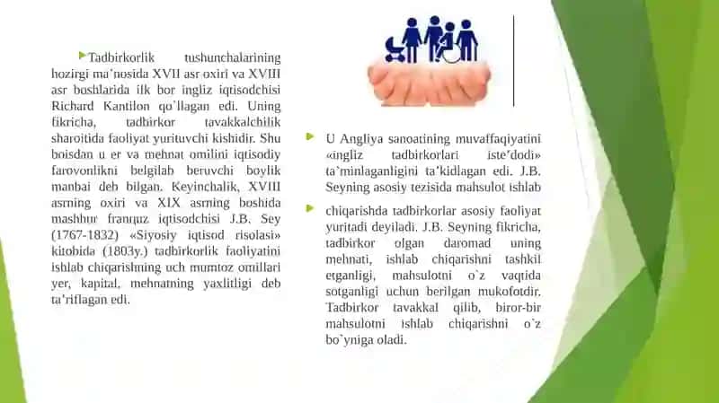 Kichik biznes va tadbirkorlik rivoji 4
