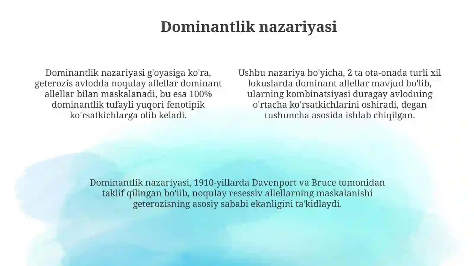 Geterozis hodisasi 4