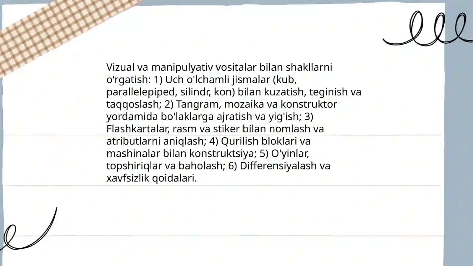 Boshlang'ich sinflarida geometriya elementlarini o'rgatish metodikasi 4