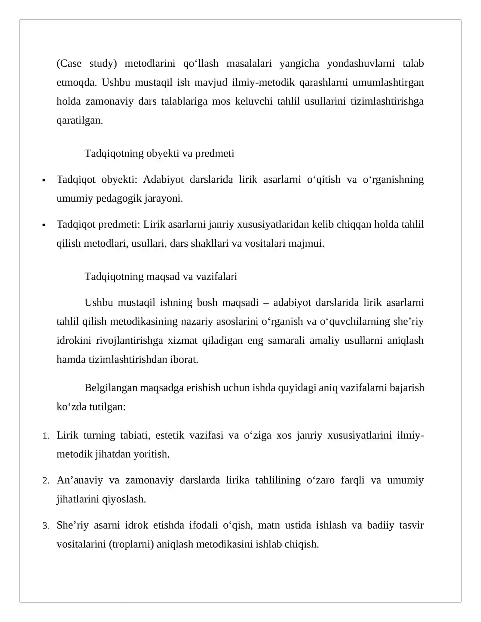 Lirik asarlarning nazariy asoslari va janr xususiyatlari 4