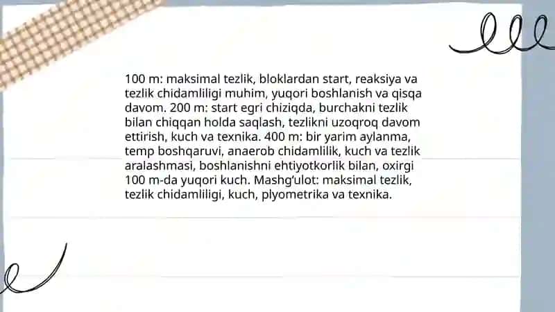 Yengil atletika va uning turlari 4