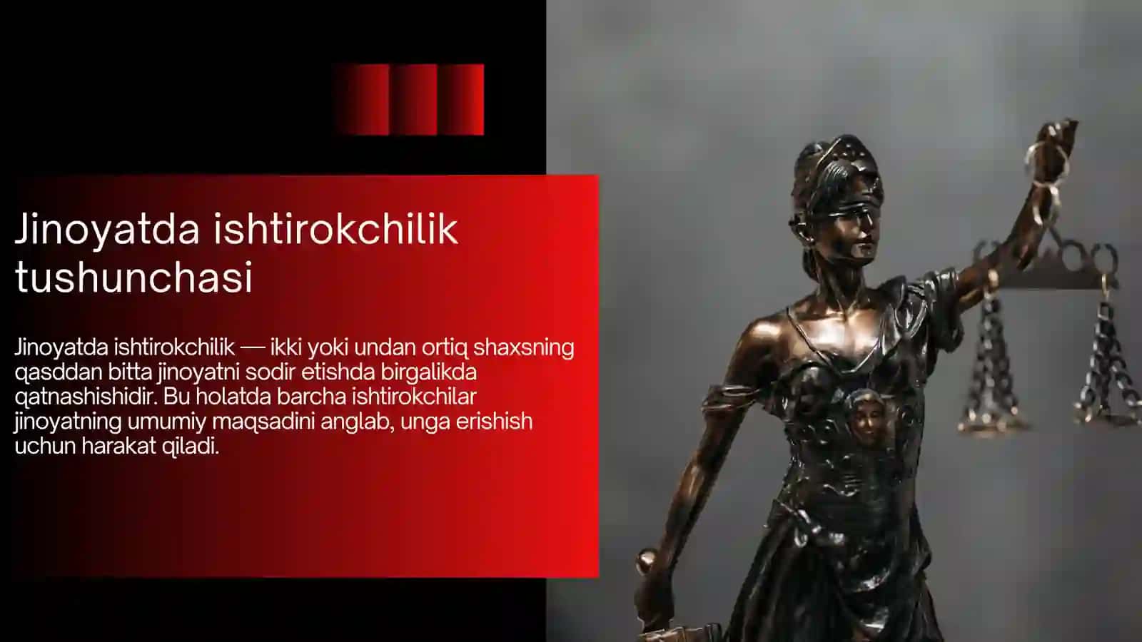 JINOYATDA ISHTIROKCHILIK VA TURLARI 4