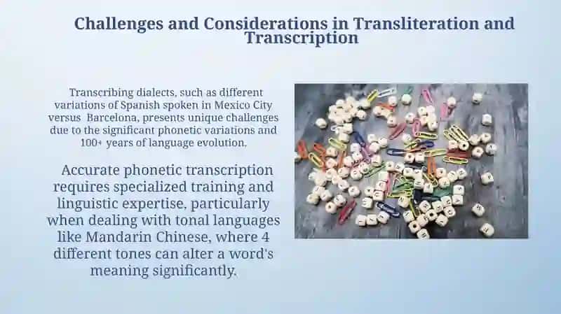 Transliteration and Transcription in Translation 4