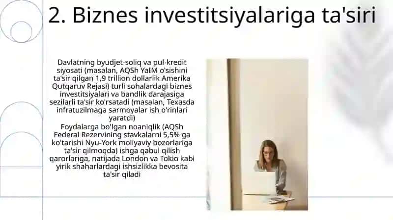 Ishsizlik va biznes sikllari 4