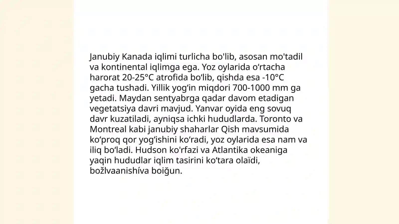 Janubiy Kanada xaqida malumot 4