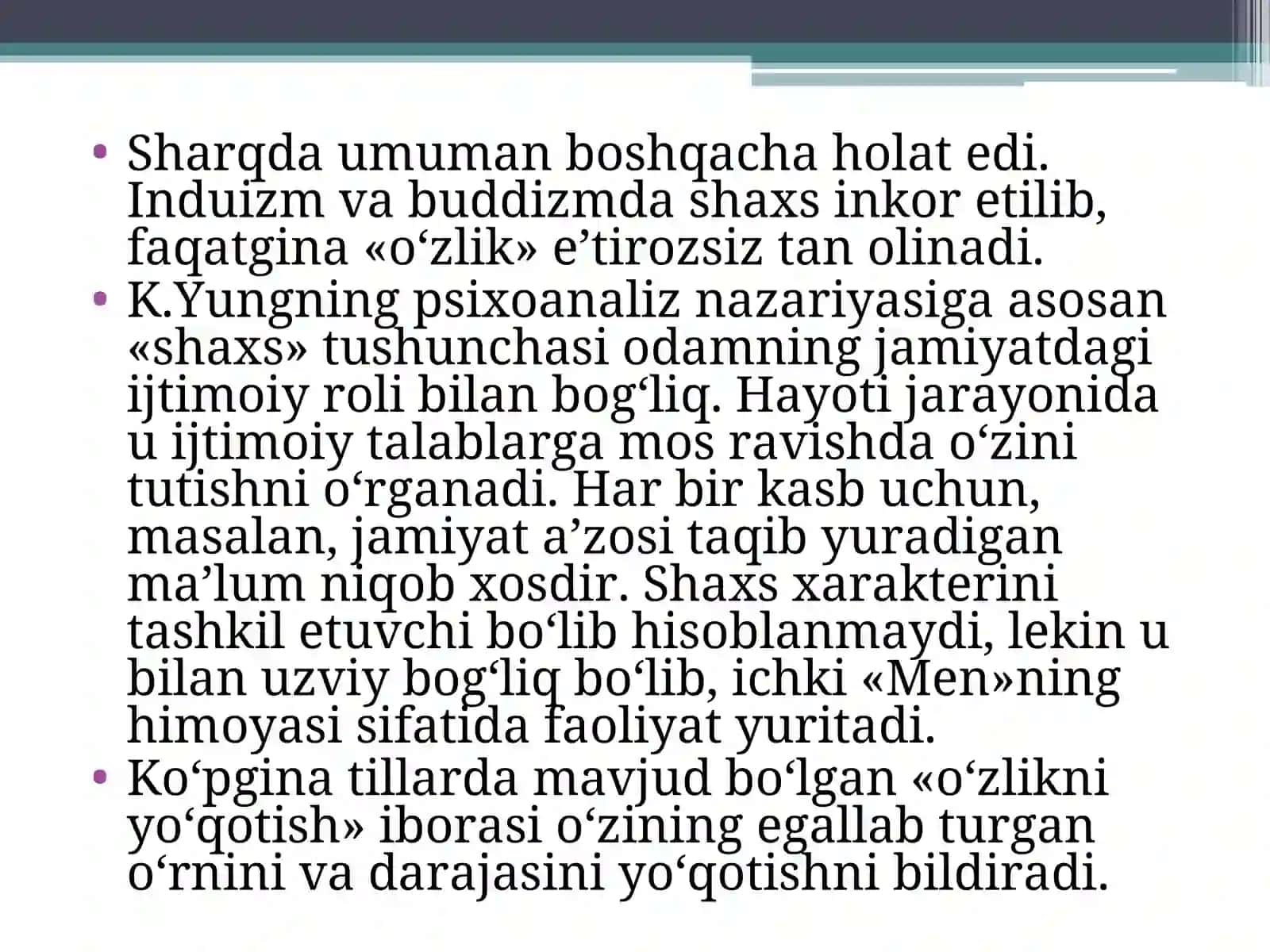 SHAXNIEVOLYUTSION JIHATDANRIVOJLANISHI 4