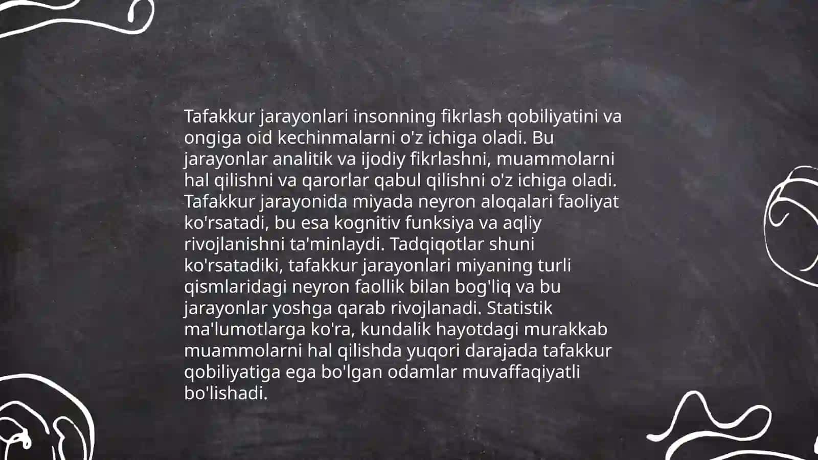 Ong-tafakkur va borliqning birligi 4