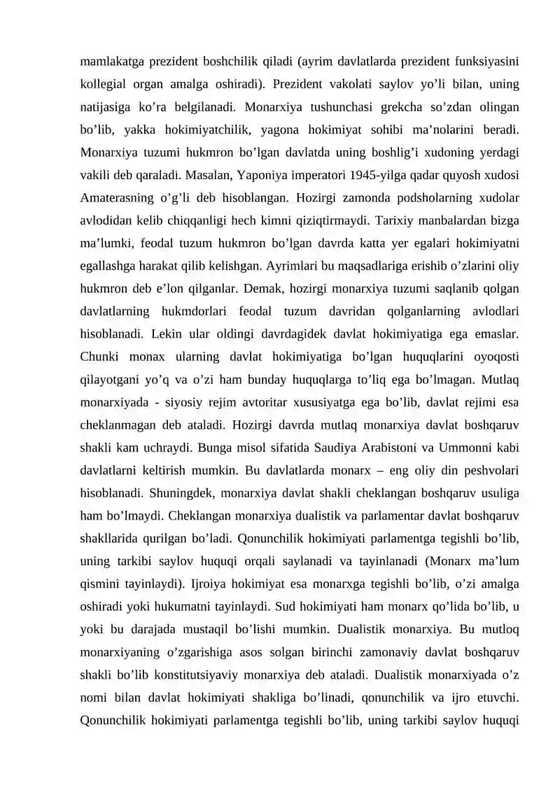 JAHON MAMLAKATLARINING HUDUDIY BO'LINISHI 4