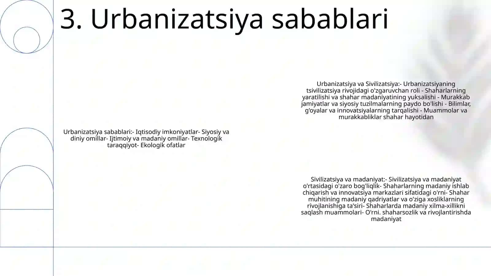 Urbanizatsiya Va Sivilizatsiya 4