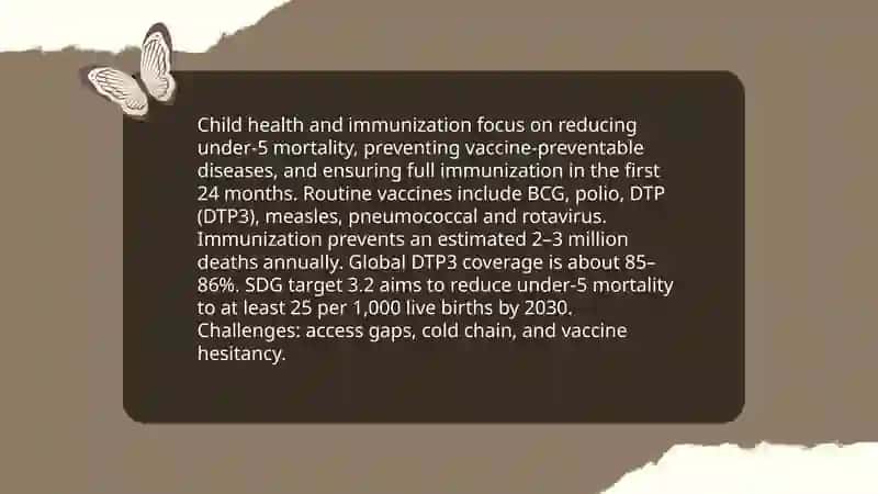 Maternal and newborn health 4