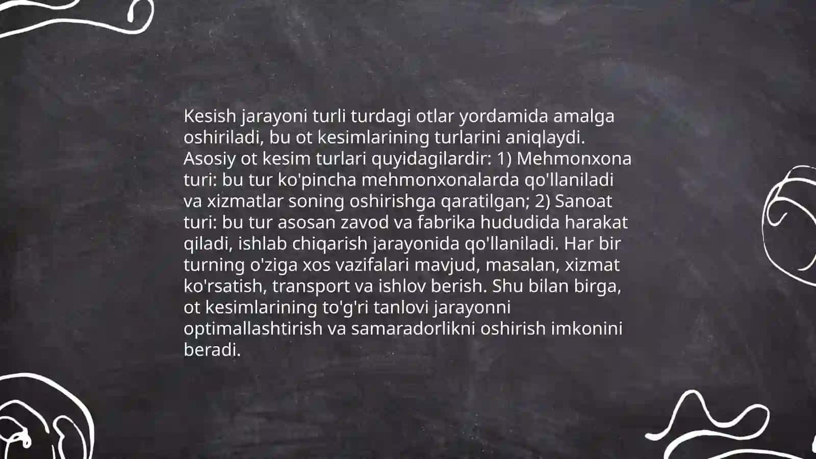 Ot kesim va fe'l kesim 4