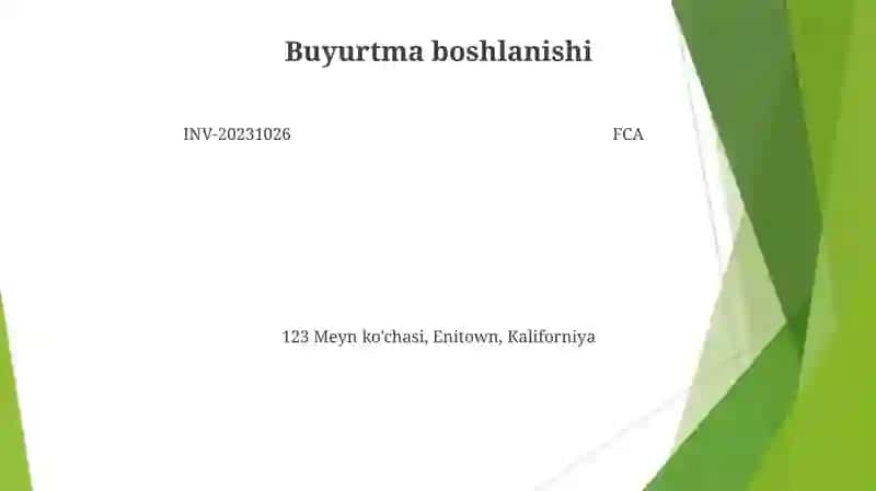 Buyurtma Hujjatlari 4