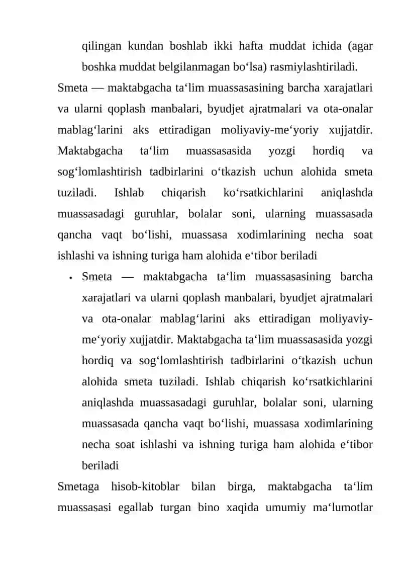 SMETA-DAVLAT MOLIYAVIY HUJJAT SIFATIDA 4