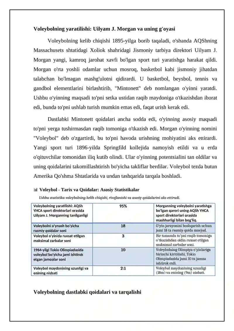 Voleybol-tarix va qoidalari 4