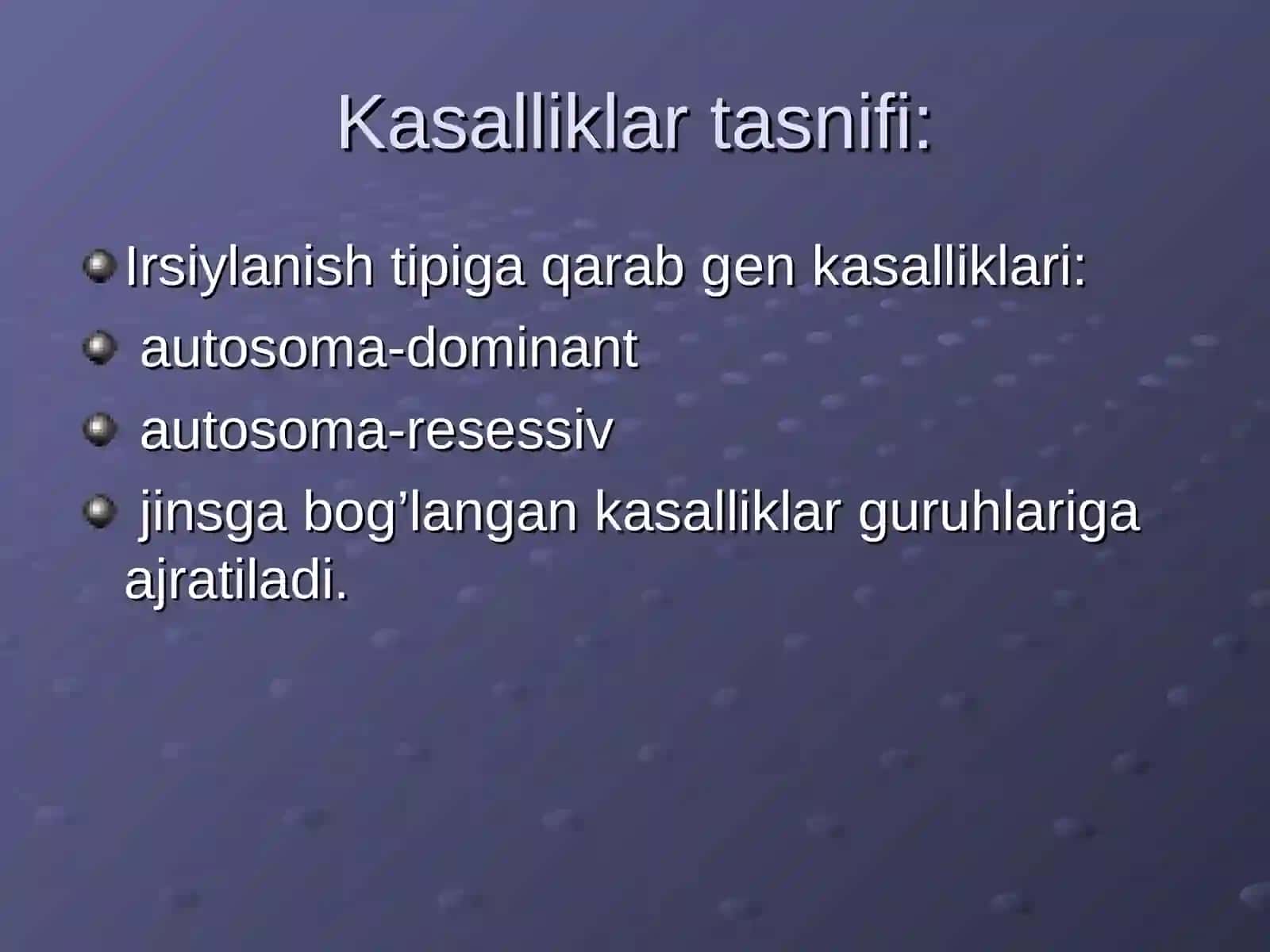 Irsiy kаsаlliklаr.Tibbiy gеnеtik mаslаhаt 4