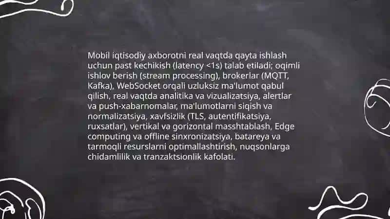 Iqtisodiy axborotni qayta ishlash uchun mobil ilovalardan foydalanish 4
