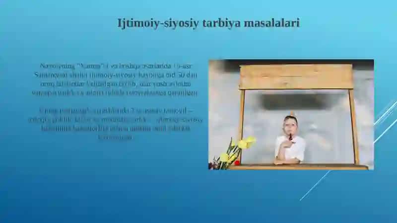 Alisher Navoiyning pedagogik qarashlari 4