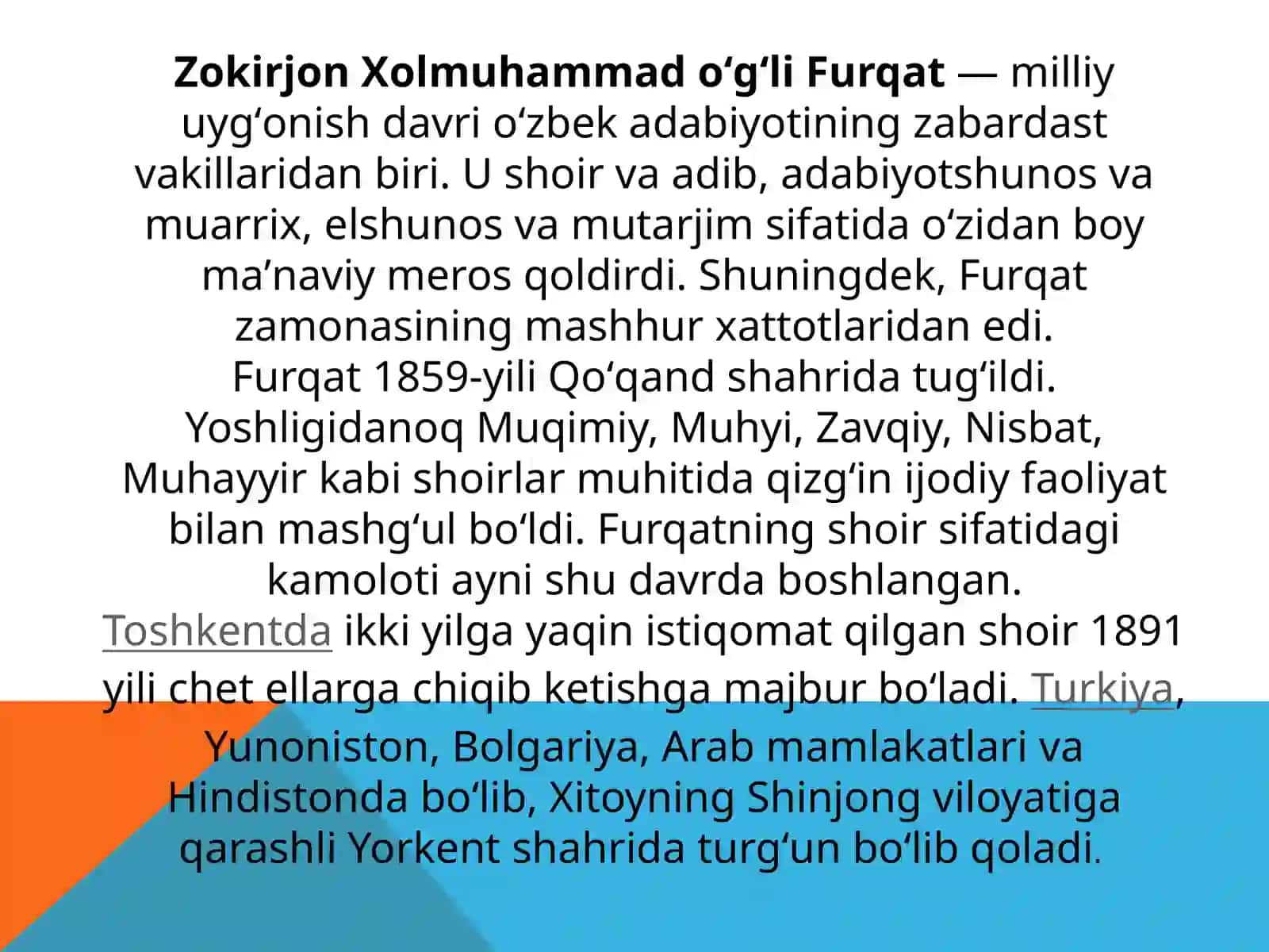 Zokirjon Xolmuhammad o`g`li Furqat 4