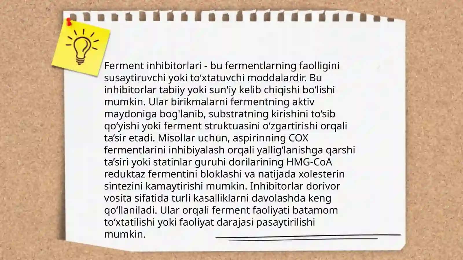 Fermentlar ingibirlanishi 4