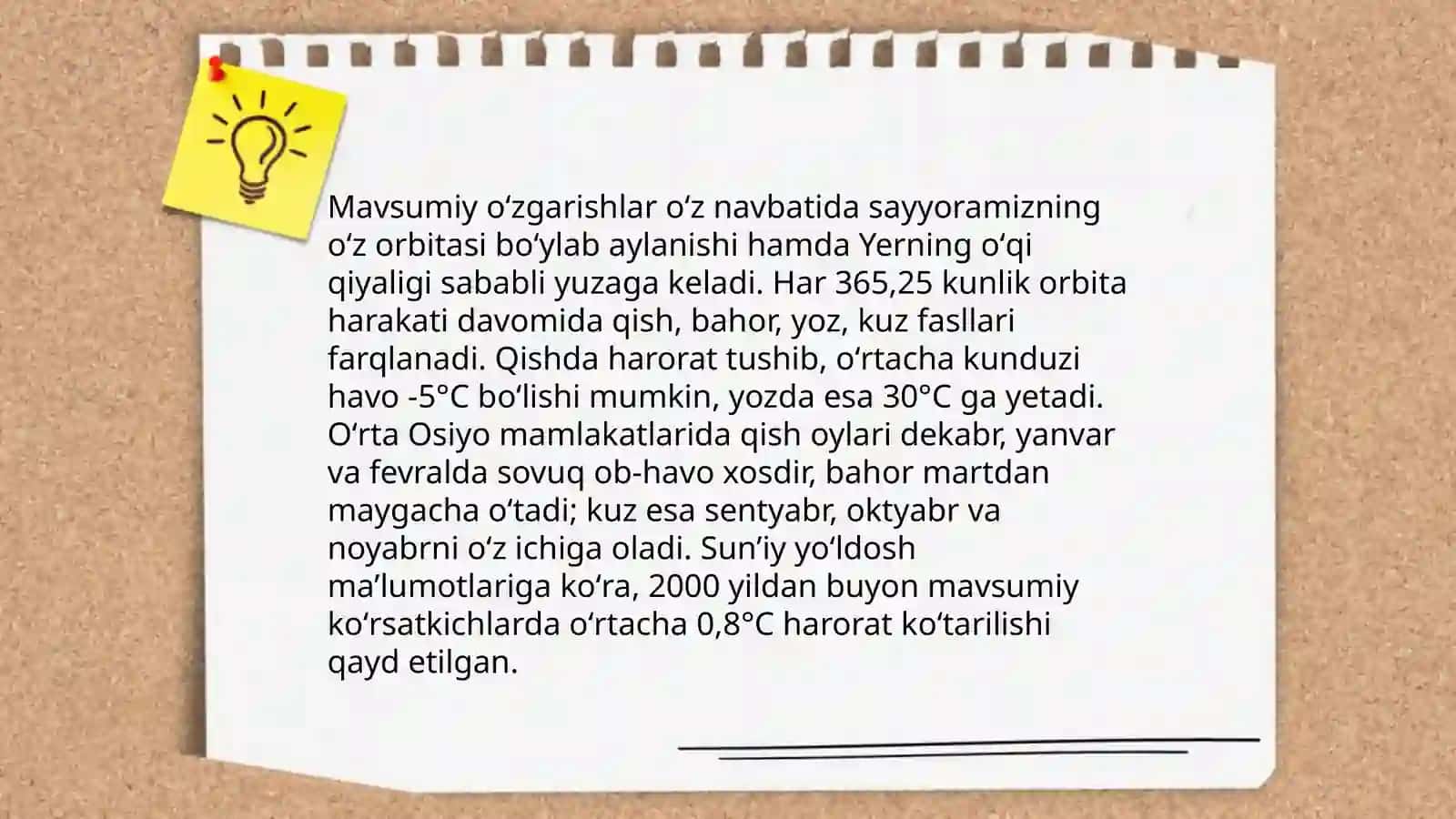 Tabiat hodisalari 4