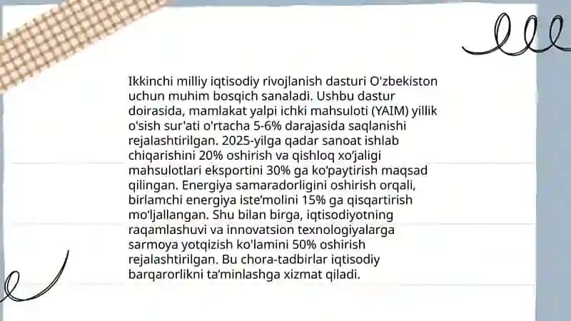 Oʻzbekistonning oʻziga xos istiqlol va taraqqiyot yoʻli 4