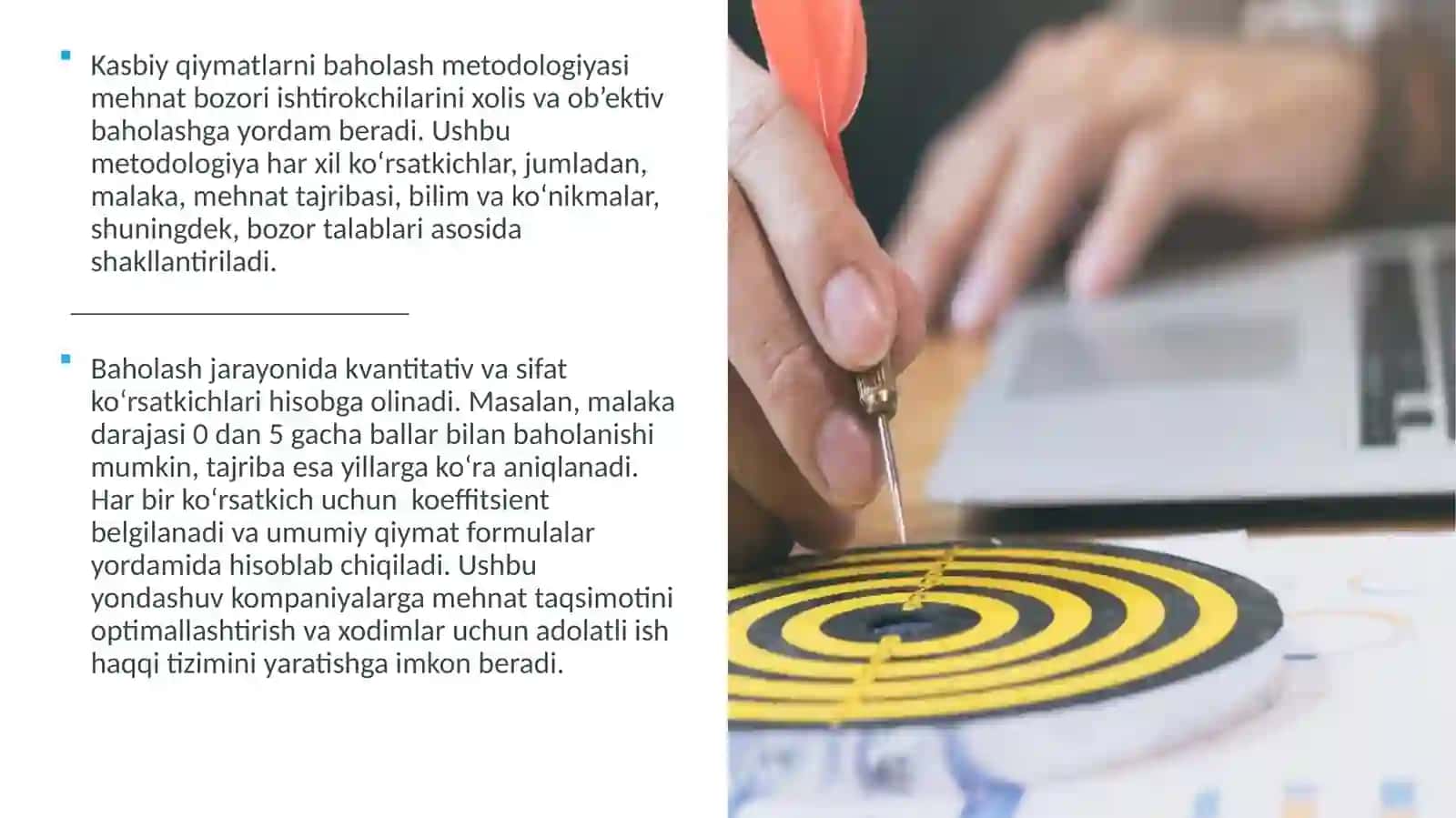 Kasbiy xususiyatlarni tadqiq etish usullari 4