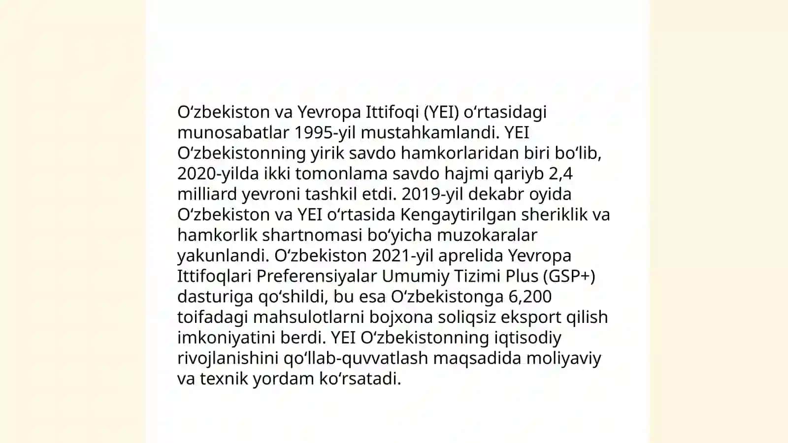 Oʻzbekiston va Jahon hamjamiyati (Gʻarb mamlakatari Osiyo davlatlari misolida) 4