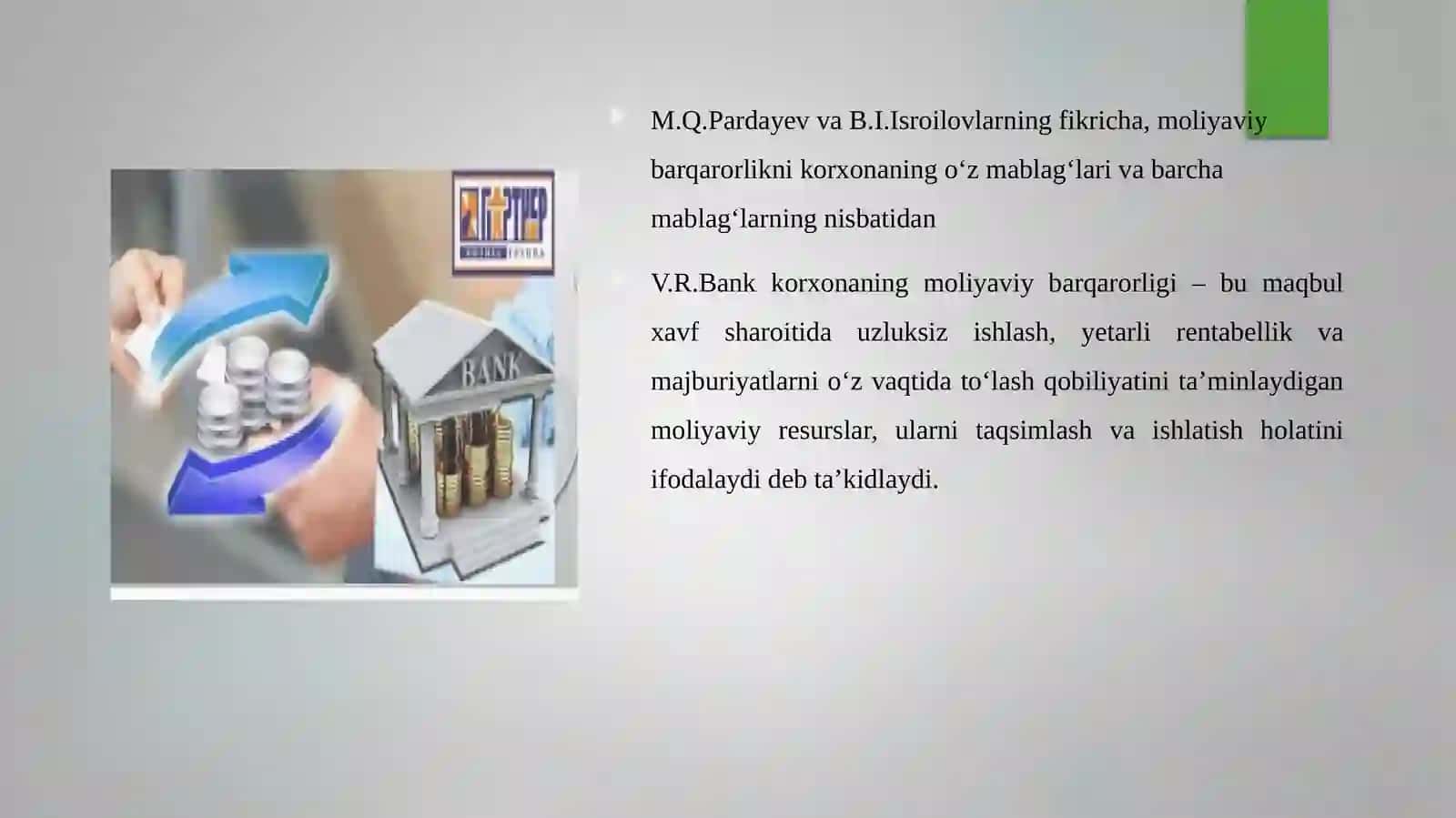 Moliyaviy barqarorlik 4