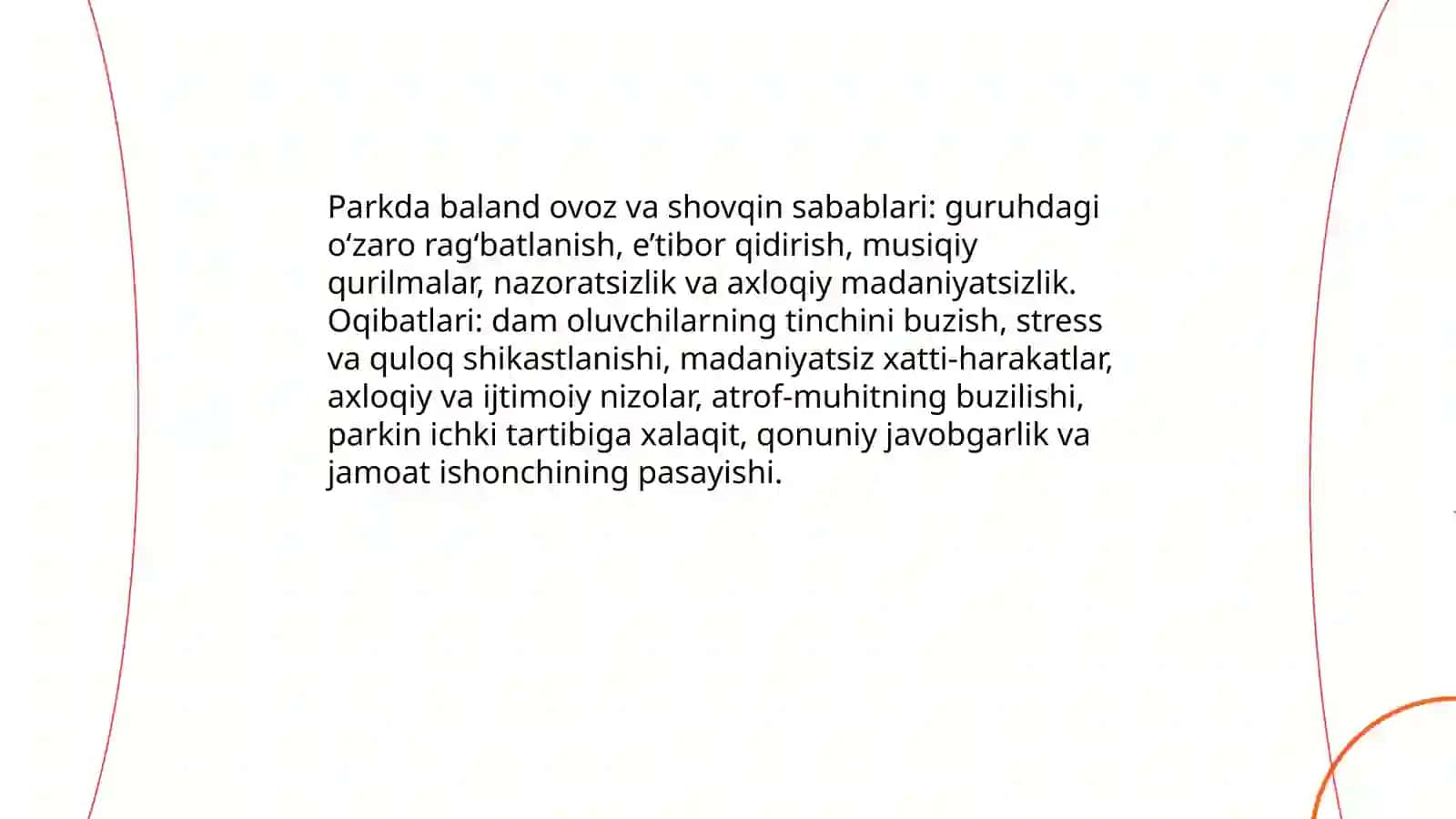 Jamoat joyida tartib buzush 4