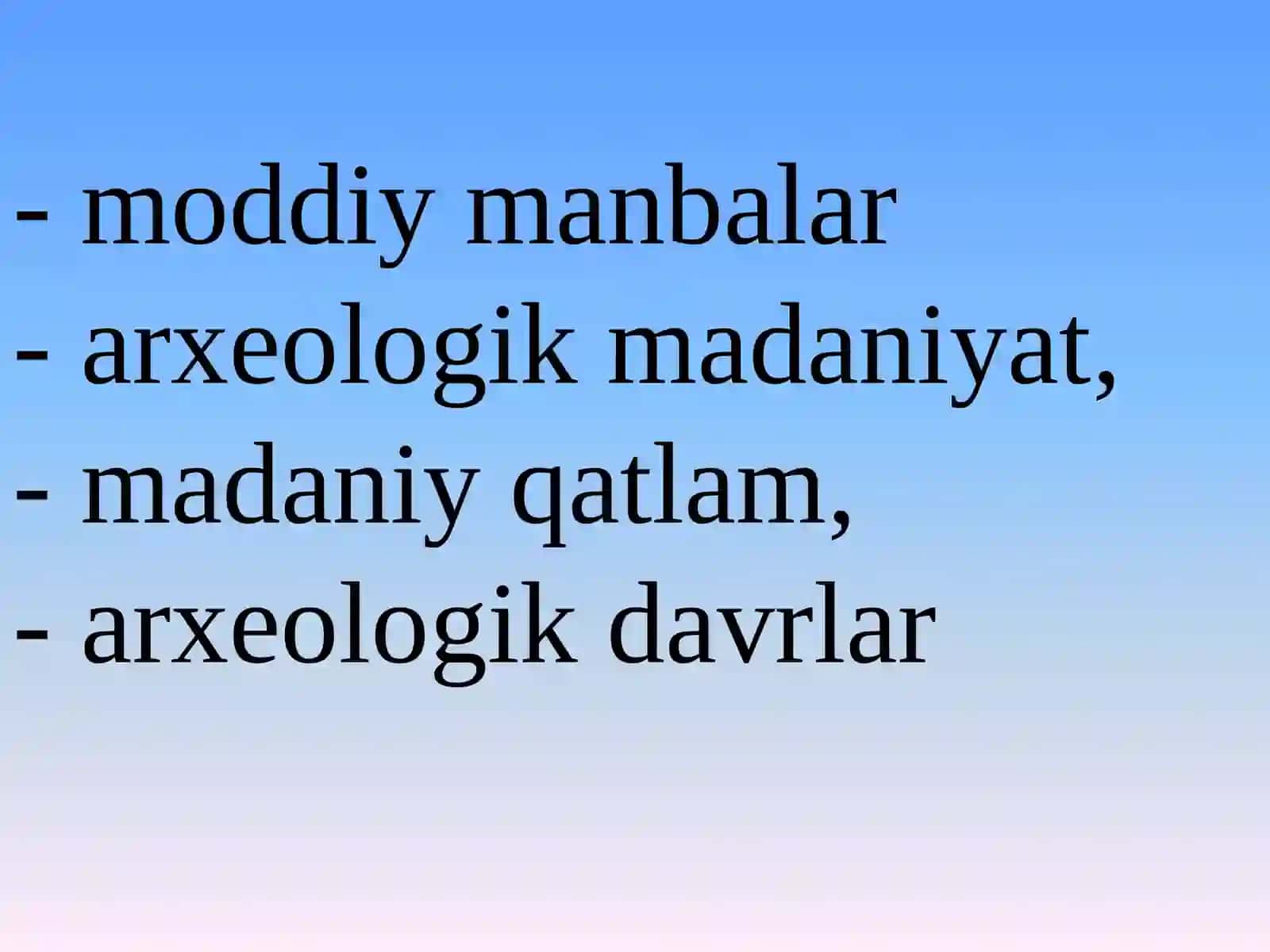 Arxeologiya Talim Yanalishi 4