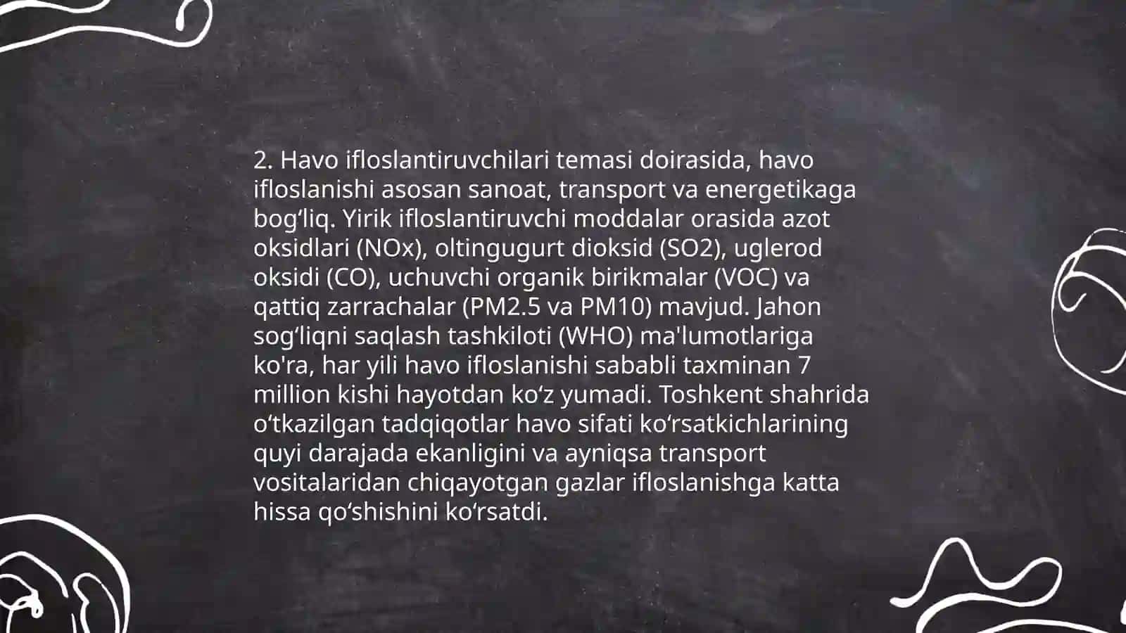 Ifloslantiruvchi taksanomiya nimadan iborat 4