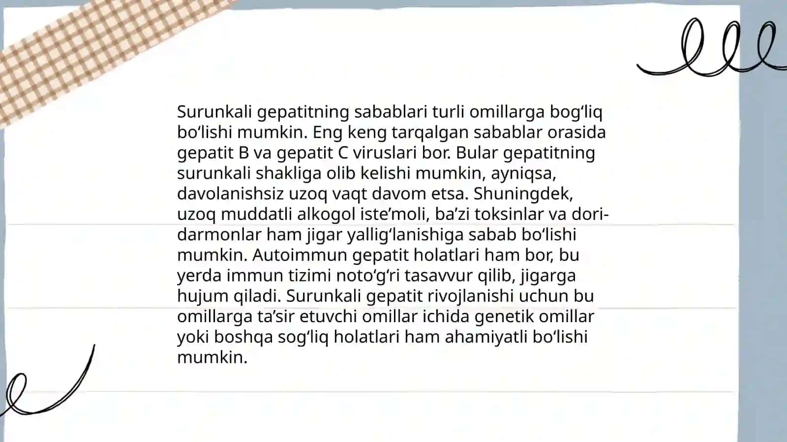 Surunkali gepatitlar 4