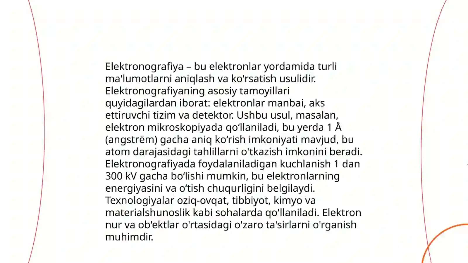 Rentgenografiya elektronografiya neytronografiya usullari 4