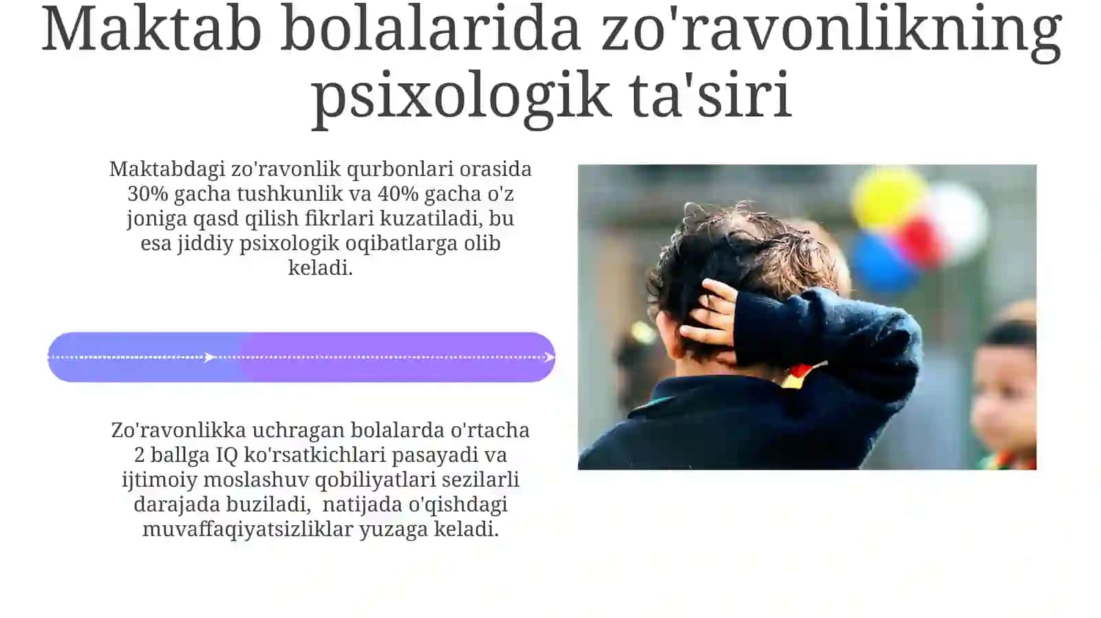 Bolaning maktabga psixologik tasiri 4
