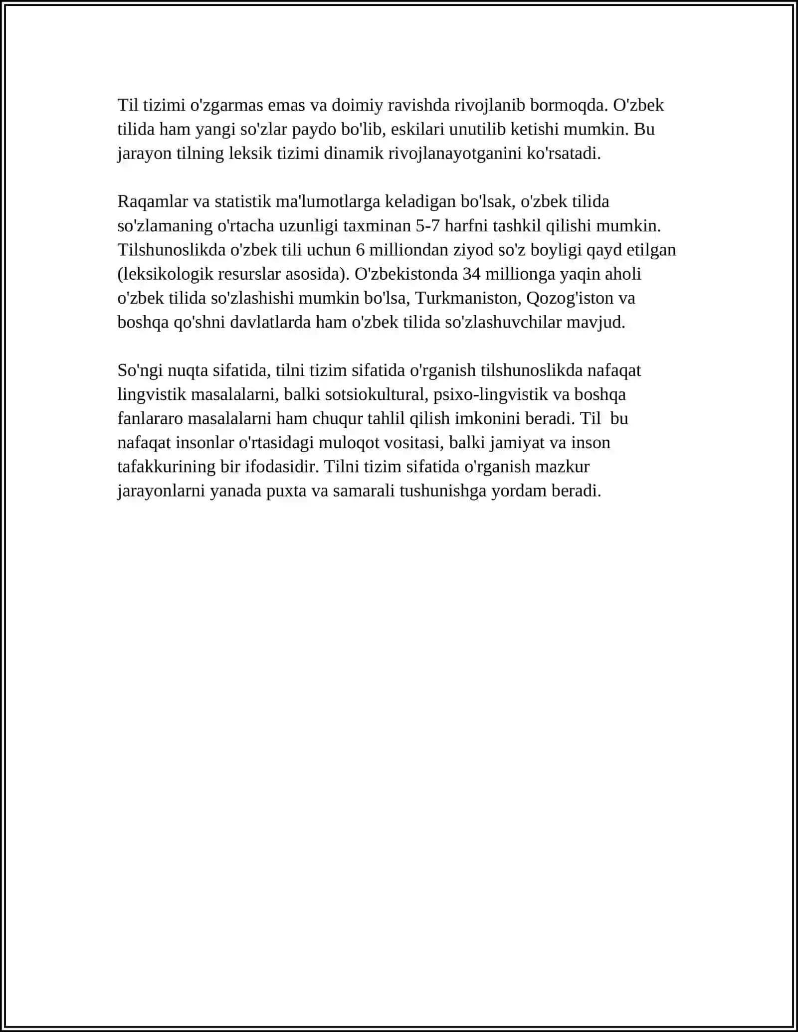 TILNING TIZIM SIFATIDAGI MOHIYATI 4